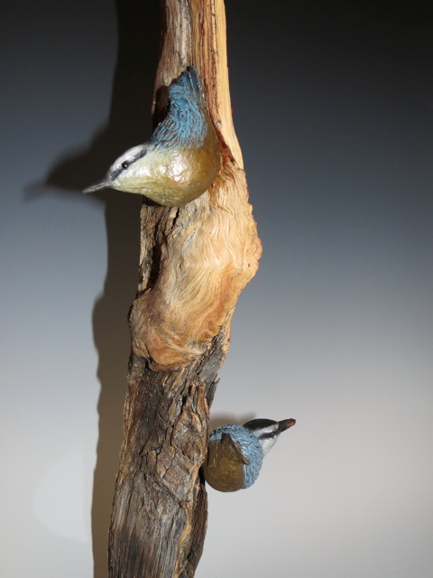 Victoria Parsons Abundance Look at Birds and Ladybugs on a tree in Nature