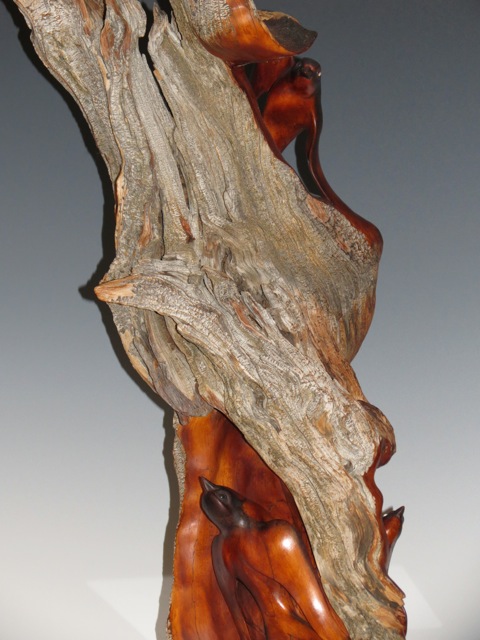 Close up of In Flight by Victoria Parsons Sculpture